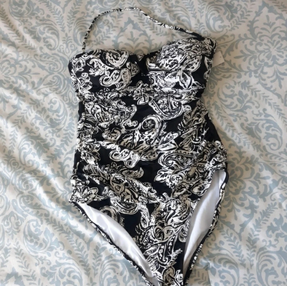 Ralph Lauren one piece swimsuit size 8